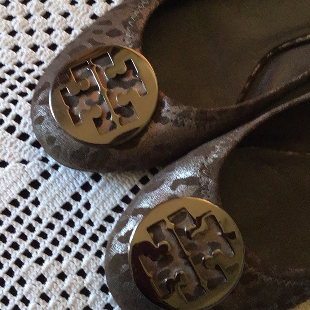 Tory Burch Brown Ballet Flats - Picture 4 of 6